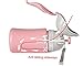 ONEDONE Travel Urinal Portable Potty Pee Cup for Kids Girls Urinal Emergency Toilet for Camping Car Travel and Kid Potty Pee Training Pee Bottle for Toddlers Kids Children Baby Girls(Pink)