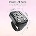 Cadiwe TikTok Scrolling Ring - Bluetooth Remote for TikTok Clips & Tunes, iPhone-Compatible Fingertip Wireless Bluetooth Controller, Ideal for iPad, iOS & Android, with Lively Camera Shutter-(Black)