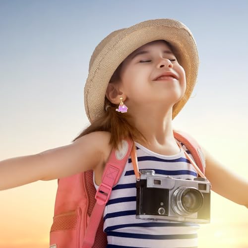 30 Pairs of Cute Clip-On Earrings Pack – Non-Pierced, Adjustable Copper Ear Clips with Charming Designs2