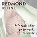 REDMOND 10 Fine Natural Livestock Mineral Salt, OMRI Listed, 5LB Bag