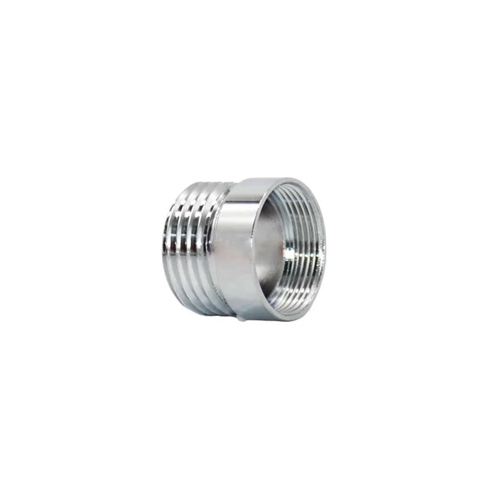 2pcs Brass 1/2inch x M16 M18 M24 M28 Thread Connector Silver Water Faucet Connector For Bathroom Kitchen(Gold)