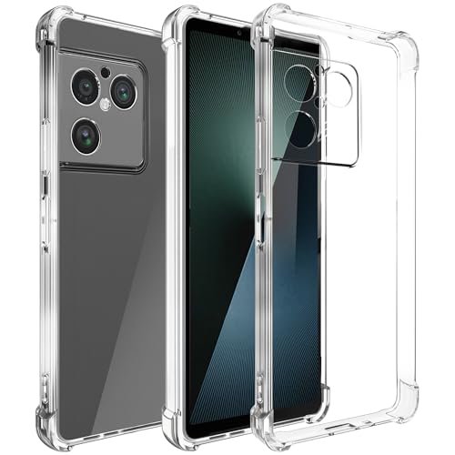 Kakuki for Xperia 1 VIII �P�[�X TPU�f�� ���΂ݖ��� �G�N�X�y���A1 VIII �N���A �J�o�[ �X�g���b�v�z�[���t �����Y�ی� �ČRMIL�K�i�擾 �ϏՌ� �����h�~ �y�� �����S�ʕی�J�o�[ (Xperia 1VIII �Ή�) 