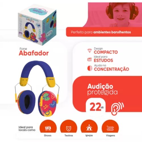 ABAFADOR DE RUÍDOS INFANTIL COLOR JOY LETRON