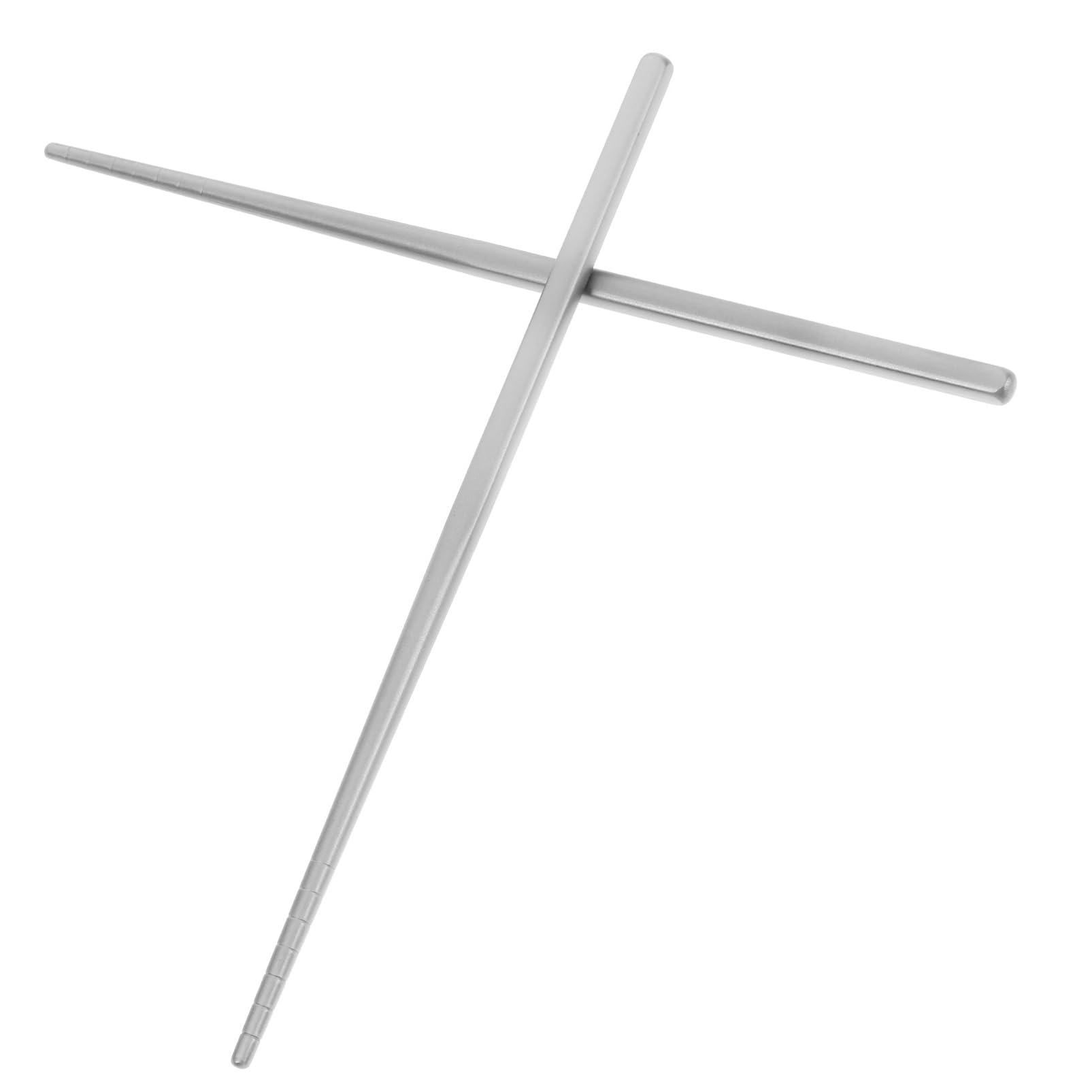 UPKOCH 3 Paare Essstäbchen Wiederverwendbare Metall Essstäbchen für Camping und Zuhause Ultraleicht mit Rutschfester Oberfläche für Asiatische Gerichte und