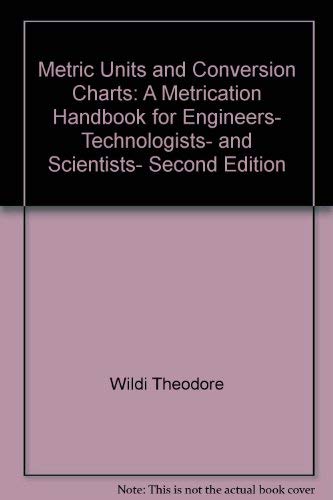Metric units and conversion charts: a metrication handbook for en…