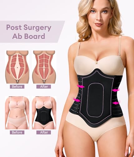 YERKOAD 360 Lipo Foam Post Surgery Ab Board Breathable Tummy Tuck Recovery Waist Cincher Abdominal Compression Board4
