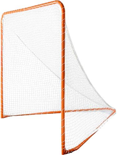Kapler Regulation 6' x 6' Lacrosse Net with Steel Frame Portable Lacrosse Goal Collegiate Lacrosse Goals Foldable
