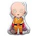 WENJZJ Anime One Punch Man Saitama Figure Cosplay Peluche Peluche Jouet Jolie Poupée Soft Soft Home Canapé Décor Collection Collection Peluche Enfants Cadeau 40cm-Saitama-B