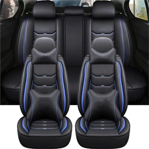 Housse de siège voiture universelle cuir bleu anti-tache - Protéger et sublimer vos sièges