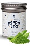 PoppaTea Ceremonial Matcha Tee [50g Dose, Matcha mit Chai] - Matcha Pulver aus Japan