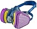GVS SPR473 Elipse OV/AG-P100 Dust and Organic/Acid Gas Vapour Half Mask Respirator with Replaceable and Reusable Filters Included