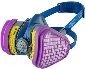 GVS SPR472 Elipse OV/AG-P100 Mask for Dust, Organic Gases, and Vapours, S/M