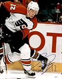 Simon Gagne Signed Philadelphia Flyers Photofile 8x10 Photo JSA COA - Autographed NHL Photos