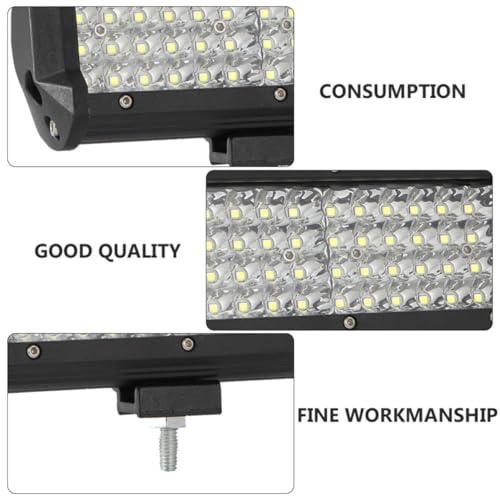 Barra de luces LED de aleación de aluminio y plástico resistente de 480w 3