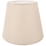 Abat-jour pour lampe de bureau – couleur simple mais délicate, cet abat-jour pratique et décoratif embellira votre lampe. abat-jour en tissu