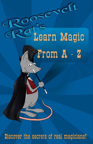 Livre de magie Roosevelt Rat de A à Z pour apprendre les secrets des magiciens