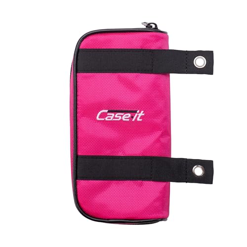 Image of Case it Pencil Case | 6-Pack | PLP-150-CLR Pink