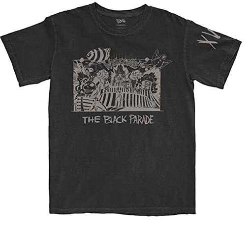 My Chemical Romance Xv Marching Frame Official Tee T-Shirt Mens Unisex (X-Large) Black