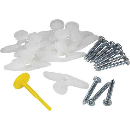 Tacos Hillman Pop Toggle 3/8 para colgar estanterías y organizar salones con paredes huecas