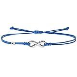 Wind Passion - Infinity Bracelet - Ideal for Women Men and as a Matching Bracelet for Couples and Best Friends, Infinity Rope Bracelet Handmade in Europe, Waterproof and Stylish
