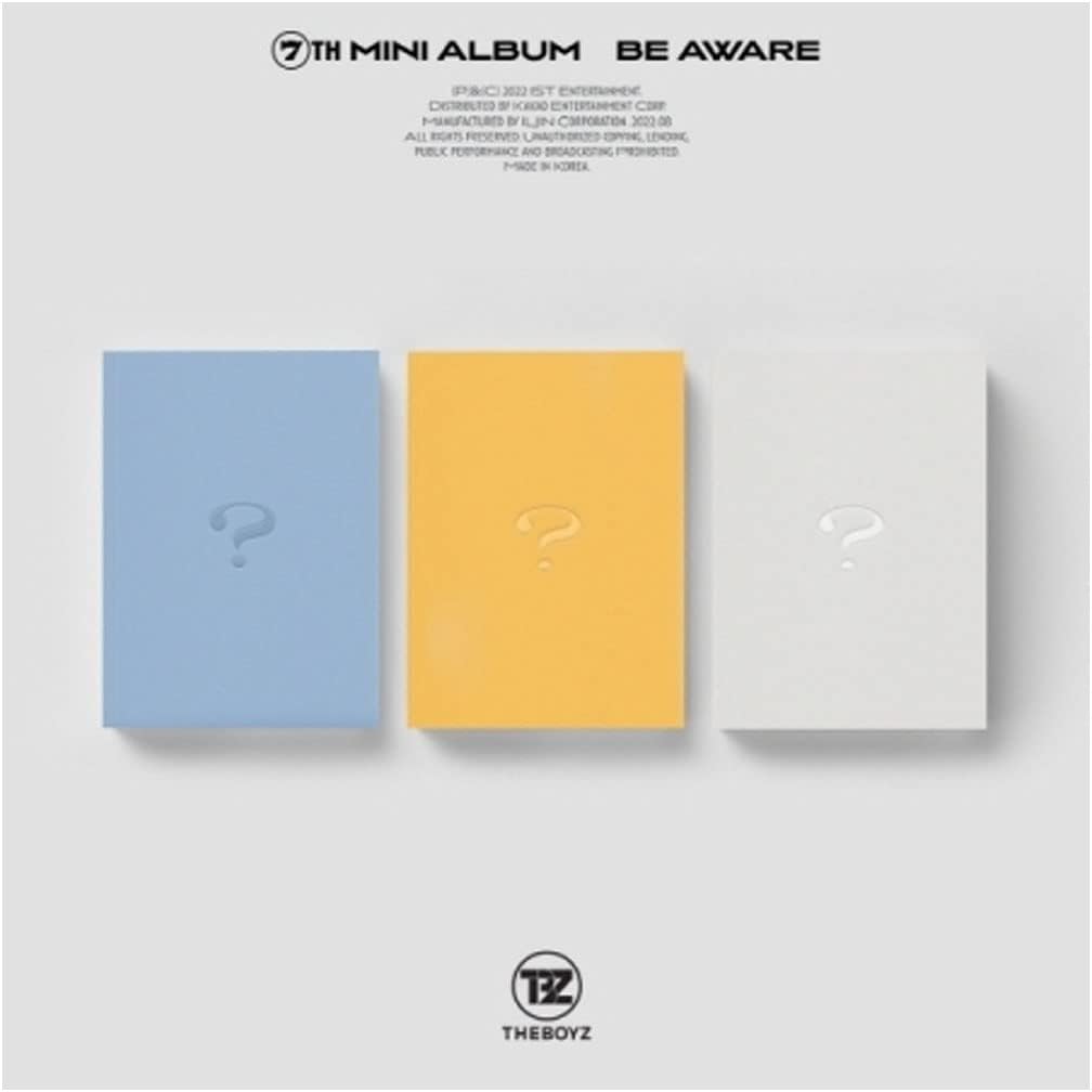 DREAMUS THE BOYZ 7th Mini Album - BE AWARE (SET Ver.) 3Abum