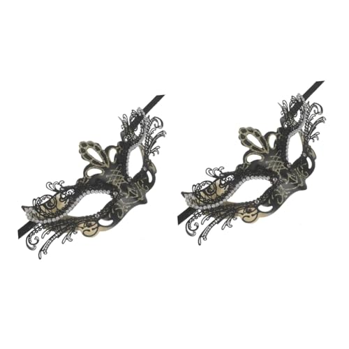 Masque de carnaval Healvian lot de 2 pour réussir vos soirées déguisées d'Halloween