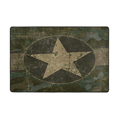 Tapis moderne style ethnique poils courts doux extra large salon
