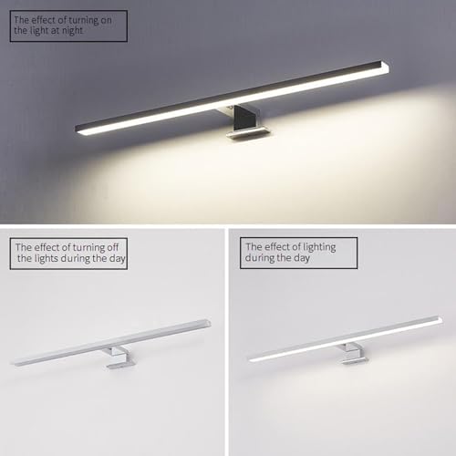 Lámpara de pared LED regulable 2700K-6500K con mando para dormitorio 5