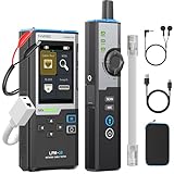 FNIRSI LPM-10A Ethernet Tester, Network Cable Tester Kit for CAT5 CAT6 RJ11, Wire Tracer & Cable Toner, PoE/NCV/Length Test, Rechargeable Ethernet Cable Tester