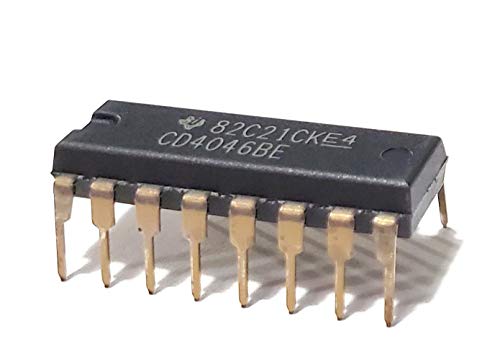 Juried Engineering CD4046BE CD4046B CD4046 CMOS Micropower Phase-Locked Loop Breadboard-Friendly IC DIP-16 (Pack of 10)
