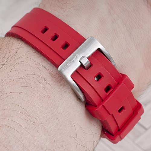 Image of StrapHabit Quick Release Rubber Watch Strap Band FKM 20mm 22mm 24mm