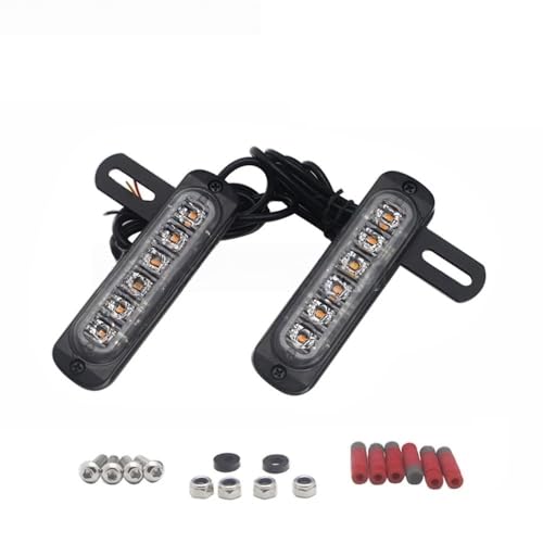 Luz trasera kit de luz freno doble B6 con soporte matrícula y DRL trasera auxiliar