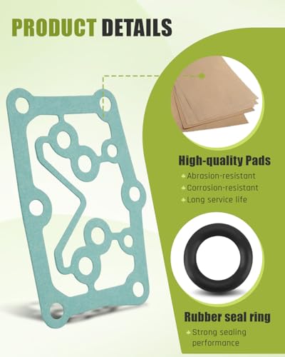 Image of Automatic Transmission Linear Solenoid Gasket and O-Rings Seal Kit Fit for Honda Civic 2006-2013 Fit 2007-2013, Replacement 28262-RPC-000 28252-PRP-000