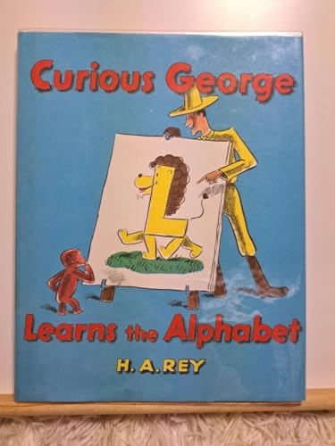 Curious George Learns the Alphabet英語絵本のサムネイル