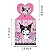 ARHAVI 12pcs Kuromi Party Favor Gift Boxes, My Melody and Kuromi Birthday Party Supplies for Kawaii Party Decorations