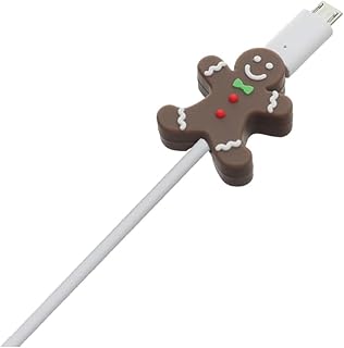 واقي كابل الشاحن من السيليكون مصمم على شكل شخصية كرتونية لطيفة من جي باور - متعدد الألوان