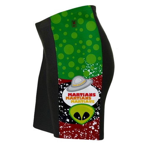 Shorts ciclismo ScudoPro I am a Martian para Hombre miniatura 1