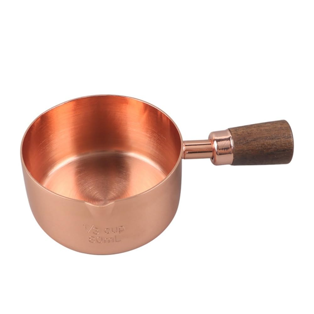 Tazze for condimenti, 2 Pezzi Tazze for Salsa con Manico Tazza for Salsa Cucchiaio dosatore for condimenti Ketchup(80 ml)