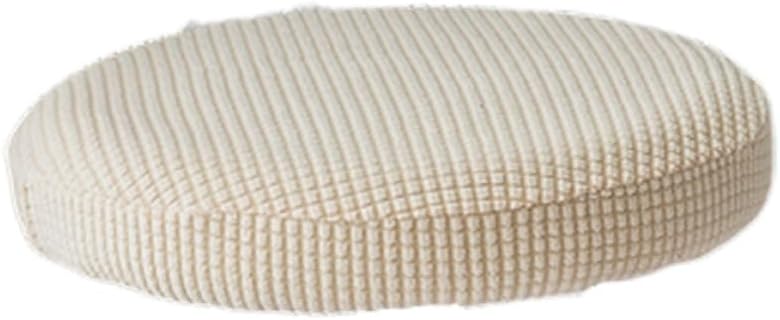 Bar Stool Cover, Stretch Polyester Spandex, Beige Protector