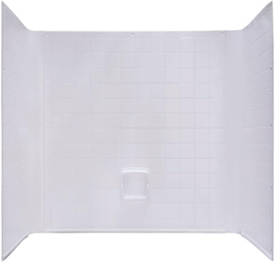 Kinro Composites AUW-27STD-SPK Almond Uni-Wall One Piece Tub Surround - Piece of 1