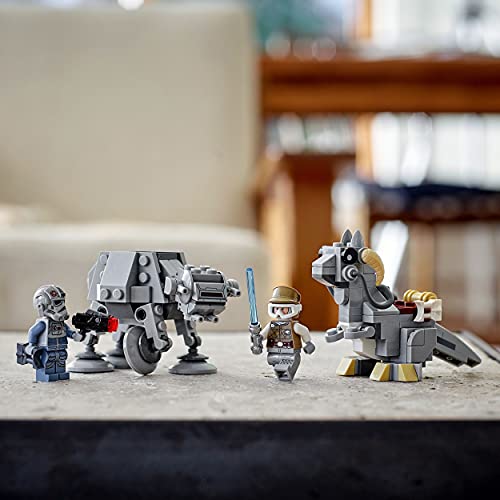 LEGO 75298 Star Wars at-at vs. Tauntaun Microfighters Bauset mit Luke Skywalker und at-at Pilot Minifiguren – Bild 6