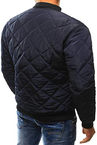 Allthemen Heren zomer bommenwerper jassen honkbal lichtgewicht jas windjack jas sport jas, #7533 Zwart, XS