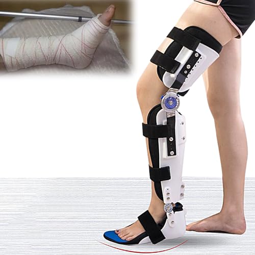Soporte De Rodilla Con Estabilizadores Laterales Para Piernas, Inmovilizador De Ortesis De Soporte De Rodilla Postoperatorio Para Mujeres Y Con Dolor De Rodilla, Ayuda