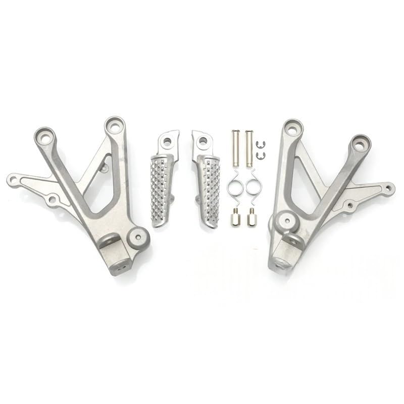 Repose-pieds pilote CBR600RR anti-dérapant avec supports en alu