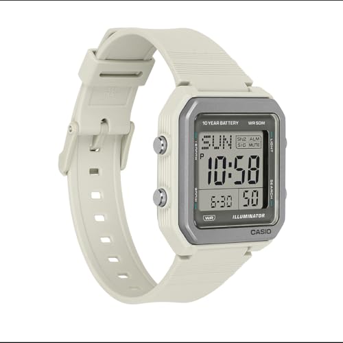 Image of Casio W-221H-8AVDF Digital Cream Watch Unisex (I135)
