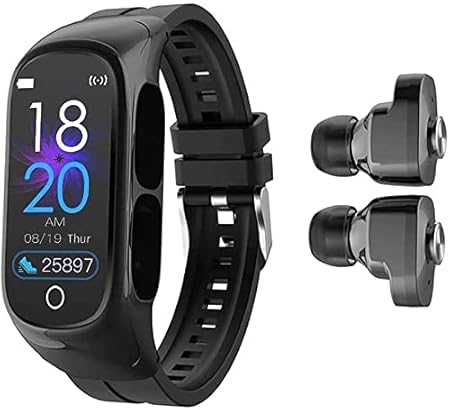 Sports smartwatch with wireless earphones Clearance