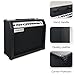 40W Black Guitar Amplifier Combo Band Practice Amp Portable With Dual Inputs, Delay, Reverb,Treble,Middle, Bass, Gain And Mic.Aux.6.5