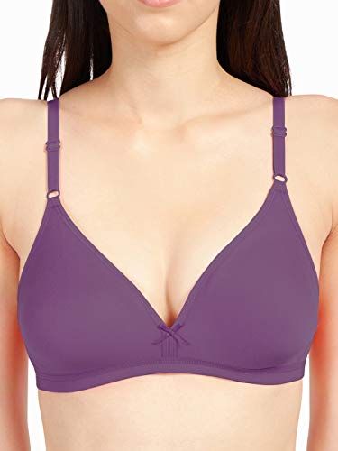 Image of SONARI Omania Womens Non-Padded Cotton Polyester Bras - Solid, Non-Wired, Medium Coverage, Hand Washable (Pack of 2)
