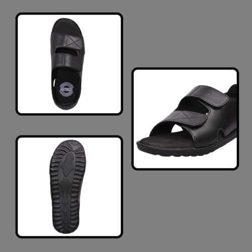 Image of DR PLUS Men's Healthcare, Diabetic and Orthopedic Light Weight MCR /MCP Footwear /Sandals /Slipper /Chappal