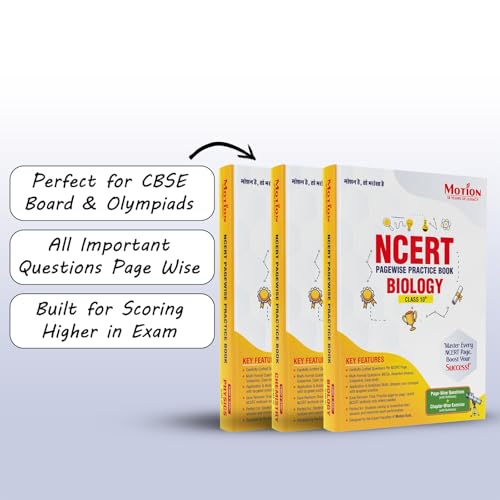 Image of NCERT Question Bank Page-Wise by Motion education - Class 10th Science | Physics, Chemistry & Biology| Perfect for CBSE, State Boards & Olympiads | ... Solutions | Follows CBSE 2026 Pattern